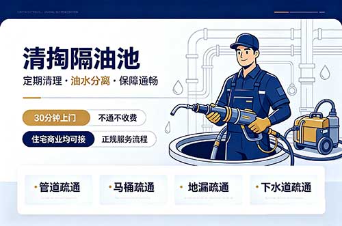 景德镇清掏隔油池